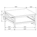 Hollis Coffee Table Sets - Jax Mattress (Jacksonville, FL)