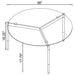 Rosalie Coffee Table - Jax Mattress (Jacksonville, FL)
