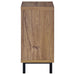 Teller 1-door Entryway Shoe Storage Cabinet Natural Oak - Jax Mattress (Jacksonville, FL)