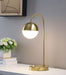 Merrick Round Arched Table Lamp Gold - Jax Mattress (Jacksonville, FL)