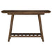 Ornelas 46-inch Console Table with Slatted Shelf Mango Brown - Jax Mattress (Jacksonville, FL)