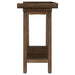 Ornelas 46-inch Console Table with Slatted Shelf Mango Brown - Jax Mattress (Jacksonville, FL)