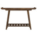 Ornelas 46-inch Console Table with Slatted Shelf Mango Brown - Jax Mattress (Jacksonville, FL)