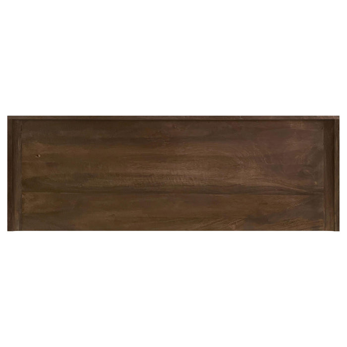 Ornelas 46-inch Console Table with Slatted Shelf Mango Brown - Jax Mattress (Jacksonville, FL)