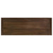 Ornelas 46-inch Console Table with Slatted Shelf Mango Brown - Jax Mattress (Jacksonville, FL)