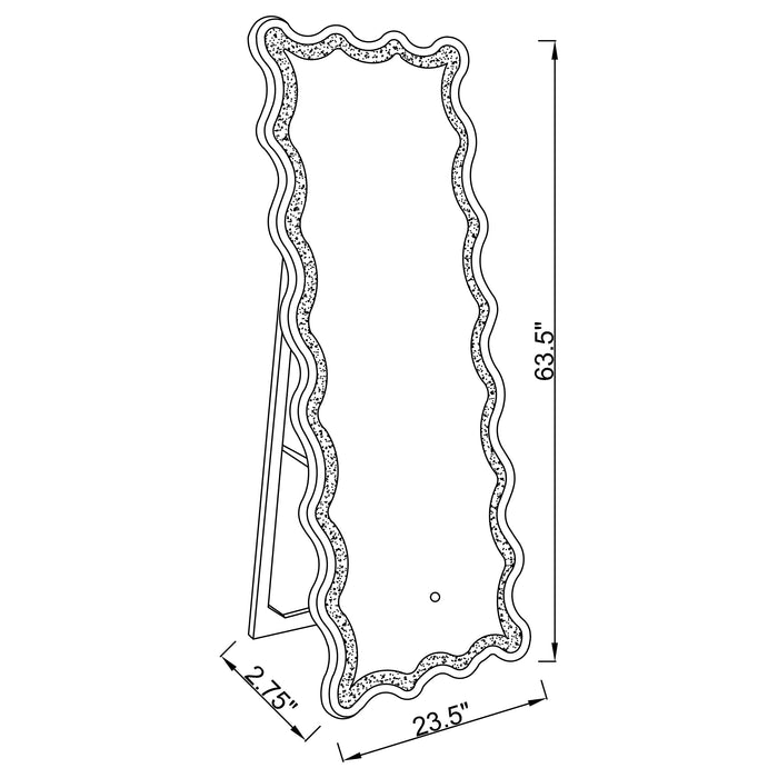 Brixey Standing Mirror - Jax Mattress (Jacksonville, FL)