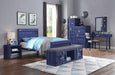 Cargo Blue Twin Bed - Jax Mattress (Jacksonville, FL)