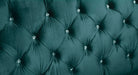 Iberis Green Velvet Sofa - Jax Mattress (Jacksonville, FL)