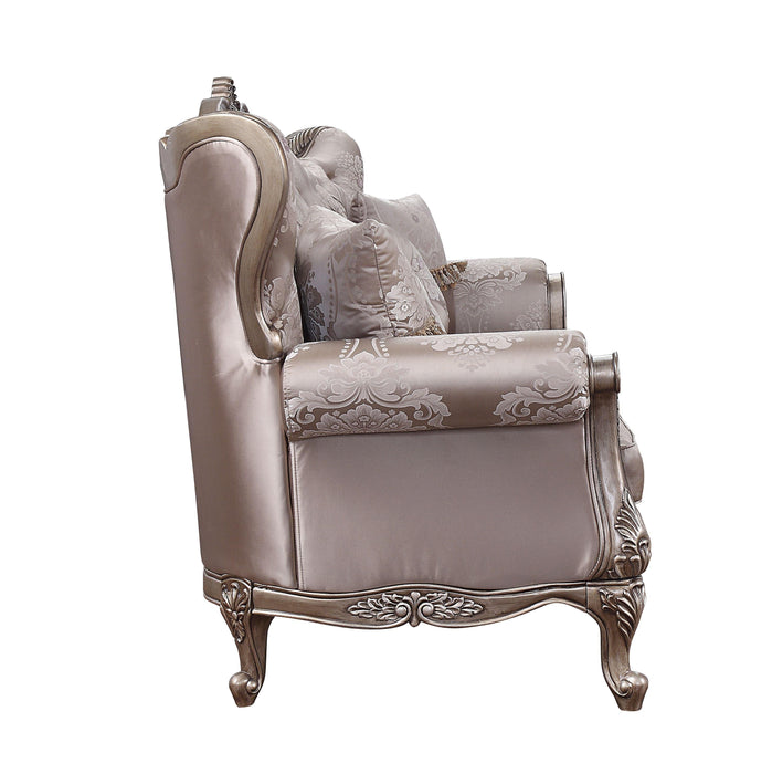 Jayceon - Sofa - Fabric & Champagne - Jax Mattress (Jacksonville, FL)