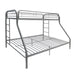 Tritan Silver Bunk Bed (Twin XL/Queen) - Jax Mattress (Jacksonville, FL)