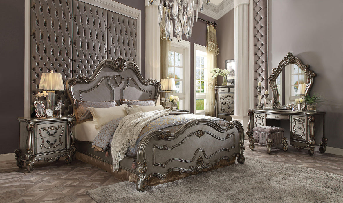 Versailles Antique Platinum Queen Bed - Jax Mattress (Jacksonville, FL)