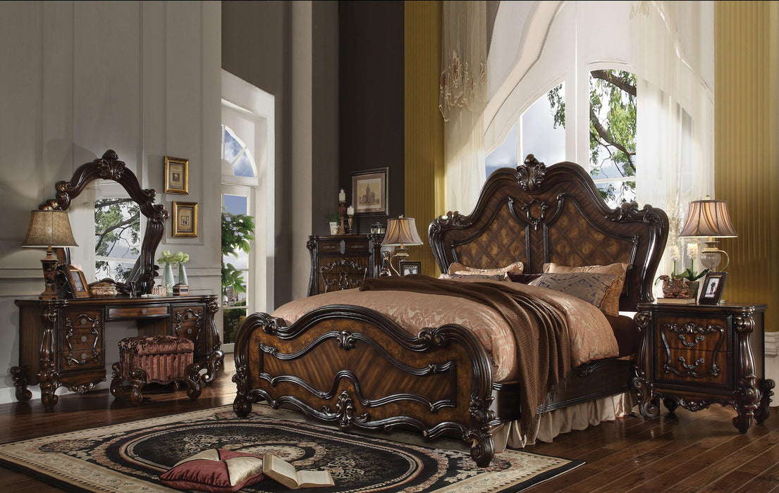 Versailles Cherry Oak Eastern King Bed - Jax Mattress (Jacksonville, FL)