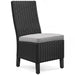 Beachcroft Outdoor Side Chair with Cushion (Set of 2) - Jax Mattress (Jacksonville, FL)