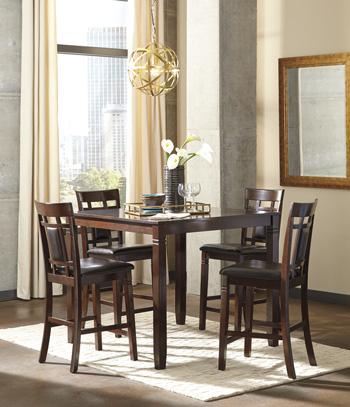 Bennox Counter Height Dining Table and Bar Stools (Set of 5) - Jax Mattress (Jacksonville, FL)