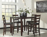 Coviar Counter Height Dining Table and Bar Stools (Set of 5) - Jax Mattress (Jacksonville, FL)