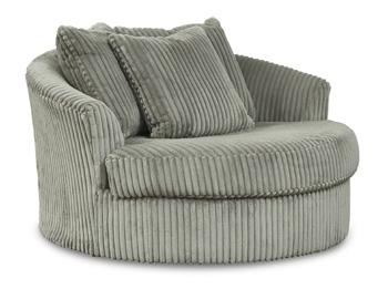 Lindyn Oversized Swivel Accent Chair Discounted - Jax Mattress (Jacksonville, FL)