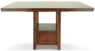Ralene Counter Height Dining Extension Table - Jax Mattress (Jacksonville, FL)