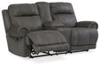 Austere Reclining Loveseat with Console - Jax Mattress (Jacksonville, FL)