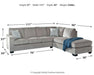 Altari 2-Piece Sectional with Chaise HOT BUY Online - Jax Mattress (Jacksonville, FL)