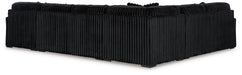 Midnight-Madness Sectional with Chaise Discounted - Jax Mattress (Jacksonville, FL)