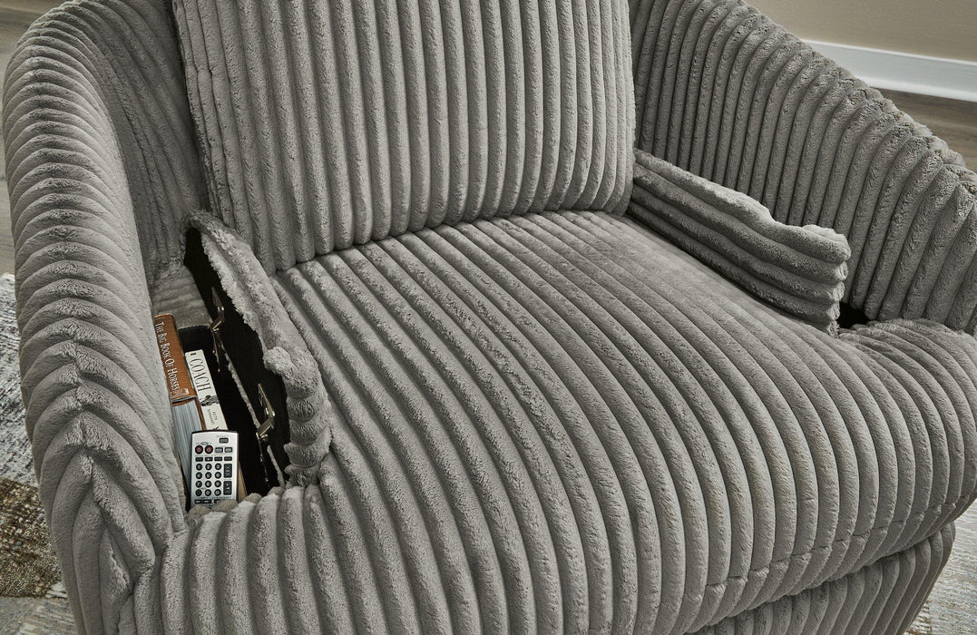 Tie-Breaker Swivel Glider Recliner Discounted - Jax Mattress (Jacksonville, FL)