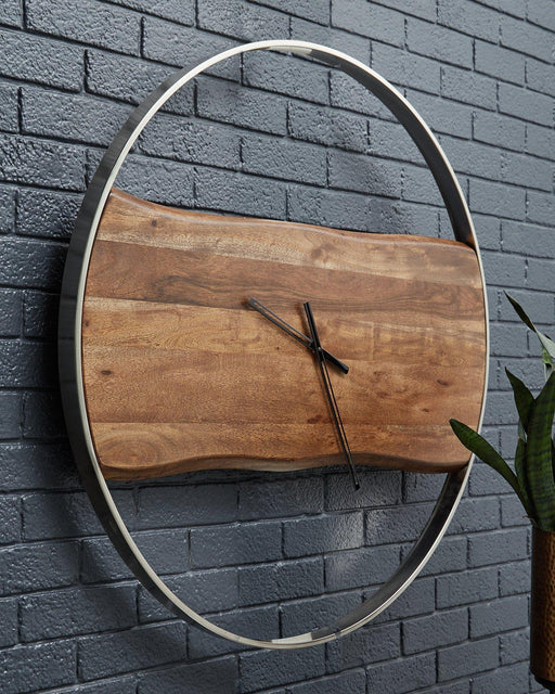 Panchali Wall Clock - Jax Mattress (Jacksonville, FL)