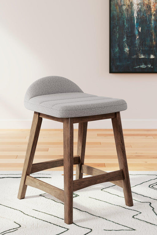 Lyncott Counter Height Bar Stool - Jax Mattress (Jacksonville, FL)