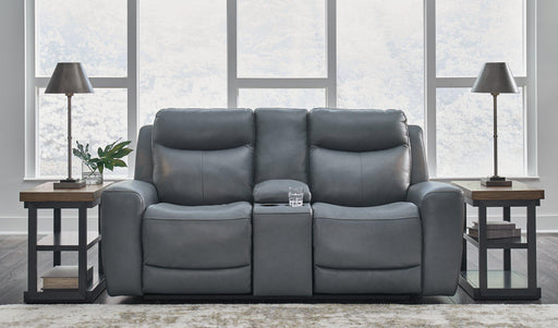 Mindanao Power Reclining Loveseat with Console - Jax Mattress (Jacksonville, FL)