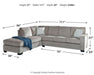 Altari 2-Piece Sectional with Chaise HOT BUY Online - Jax Mattress (Jacksonville, FL)