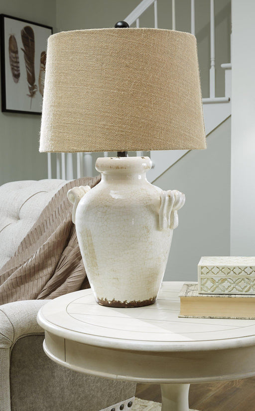 Emelda Table Lamp - Jax Mattress (Jacksonville, FL)
