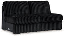 Midnight-Madness Sectional with Chaise Discounted - Jax Mattress (Jacksonville, FL)