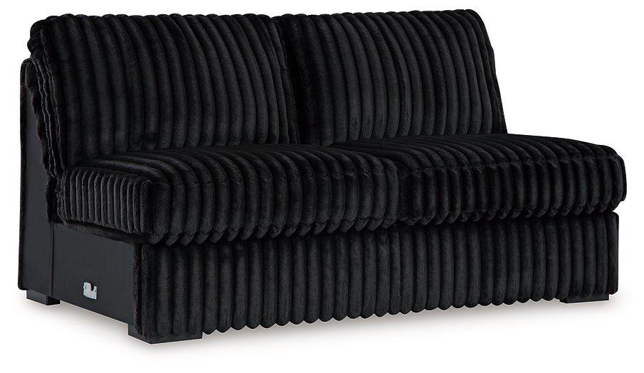 Midnight-Madness Sectional with Chaise Discounted - Jax Mattress (Jacksonville, FL)