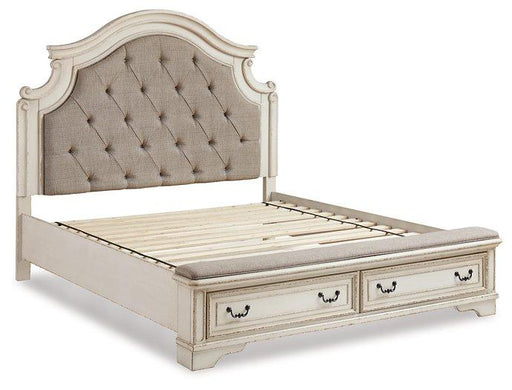 Realyn Upholstered Bed - Jax Mattress (Jacksonville, FL)