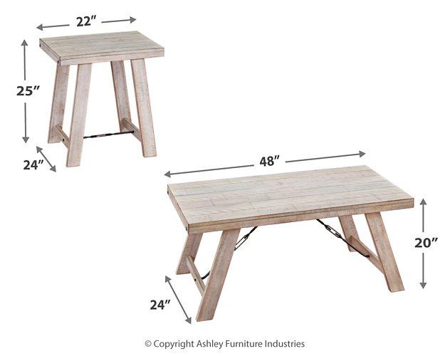 Carynhurst Table (Set of 3) - Jax Mattress (Jacksonville, FL)