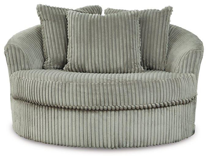 Lindyn Oversized Swivel Accent Chair Discounted - Jax Mattress (Jacksonville, FL)
