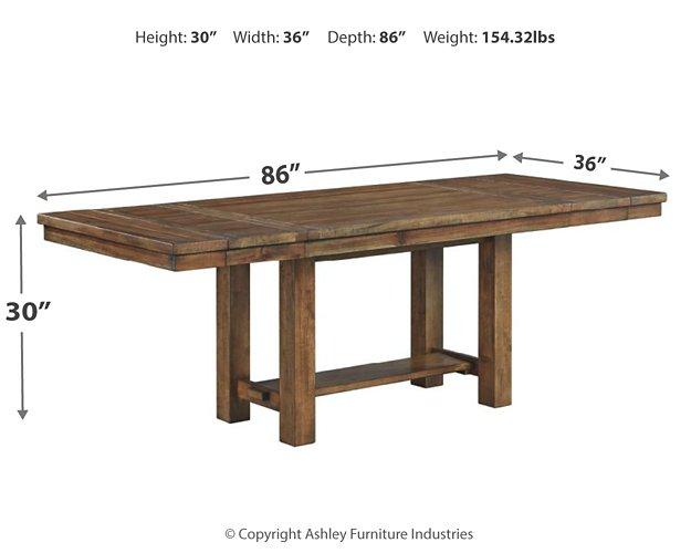 Moriville Dining Extension Table - Jax Mattress (Jacksonville, FL)