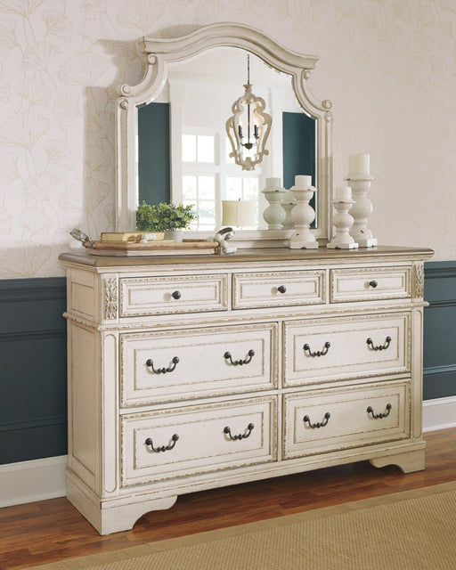 Realyn Dresser and Mirror - Jax Mattress (Jacksonville, FL)