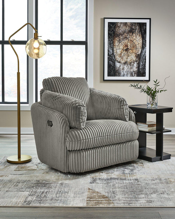 Tie-Breaker Swivel Glider Recliner Discounted - Jax Mattress (Jacksonville, FL)