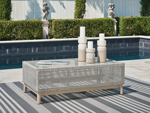 Seton Creek Outdoor Coffee Table - Jax Mattress (Jacksonville, FL)