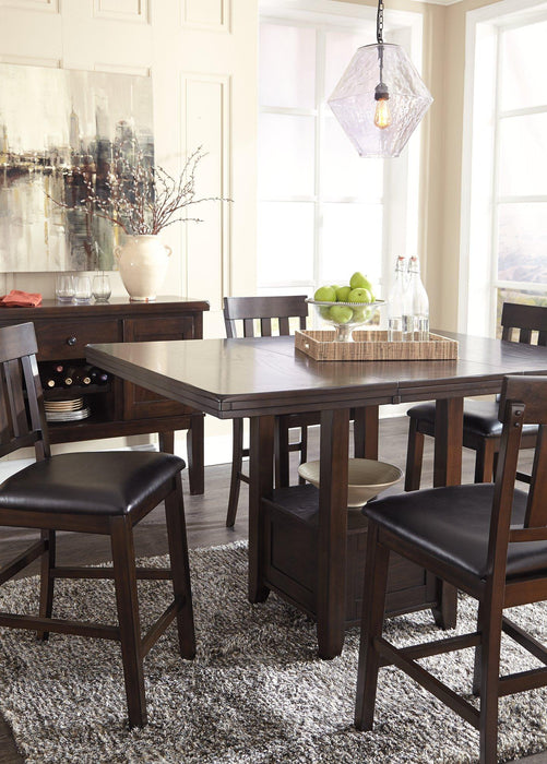 Haddigan Counter Height Dining Extension Table - Jax Mattress (Jacksonville, FL)