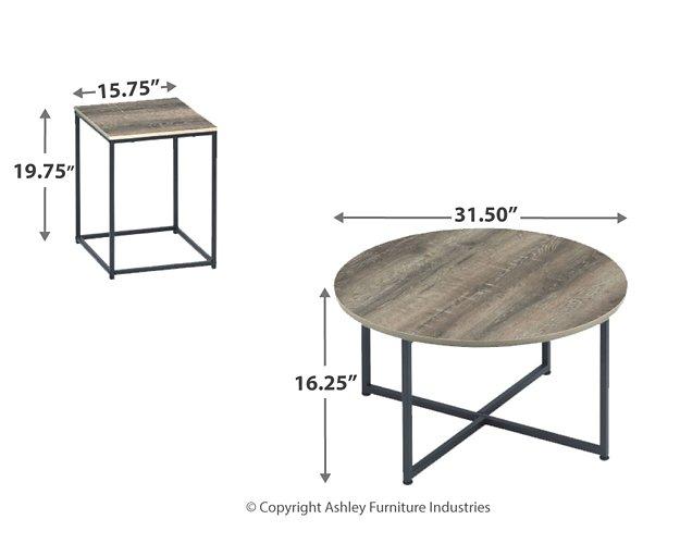 Wadeworth Table (Set of 3) - Jax Mattress (Jacksonville, FL)