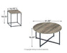 Wadeworth Table (Set of 3) - Jax Mattress (Jacksonville, FL)