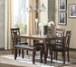 Bennox Dining Table and Chairs with Bench (Set of 6) - Jax Mattress (Jacksonville, FL)