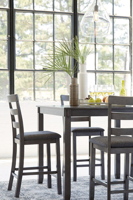 Bridson Counter Height Dining Table and Bar Stools (Set of 5) - Jax Mattress (Jacksonville, FL)