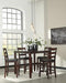 Coviar Counter Height Dining Table and Bar Stools (Set of 5) - Jax Mattress (Jacksonville, FL)