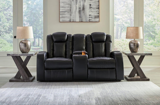 Caveman Den Power Reclining Loveseat with Console - Jax Mattress (Jacksonville, FL)