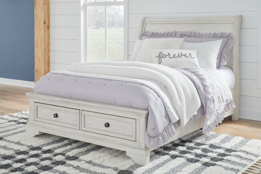 Robbinsdale Sleigh Storage Bed - Jax Mattress (Jacksonville, FL)