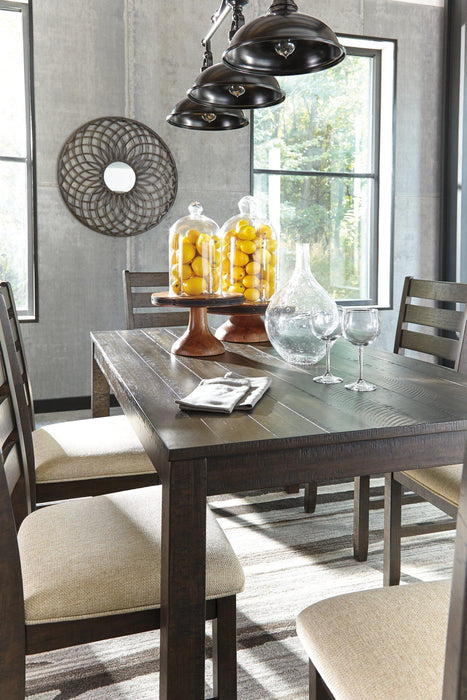 Rokane Dining Table and Chairs (Set of 7) - Jax Mattress (Jacksonville, FL)