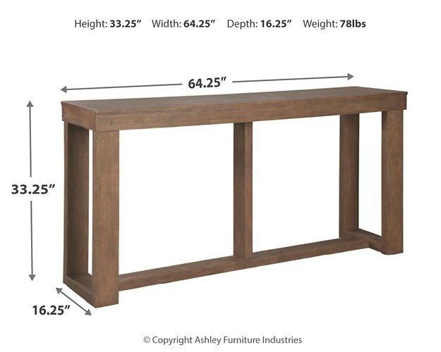 Cariton Sofa/Console Table - Jax Mattress (Jacksonville, FL)