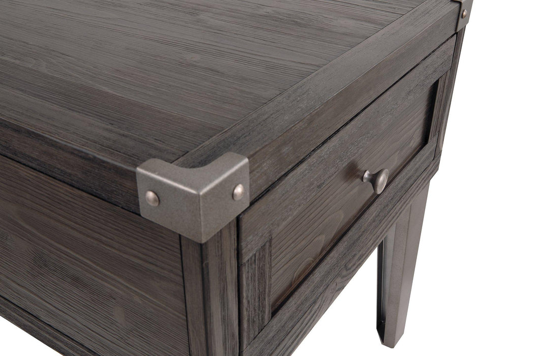 Todoe End Table with USB Ports & Outlets - Jax Mattress (Jacksonville, FL)